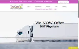 Trucare Family Practice Pllc website