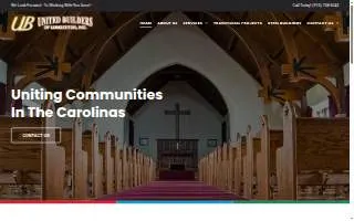United Builders Of Lumberton Inc website