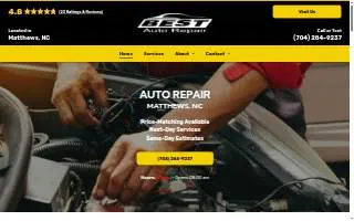 Best Auto Repair Matthews website