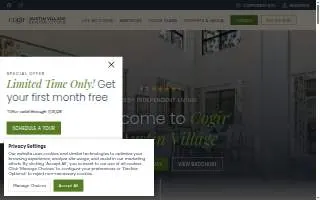 Cogir of Austin Village website