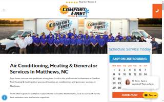 Comfort First Heating and Cooling of Matthews