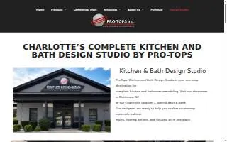Complete Kitchen & Bath by Pro-Tops of Matthews website