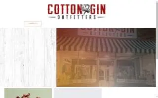 Cotton Gin Printing and Graphics website