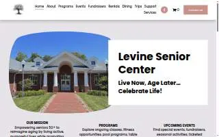 Levine Senior Center website