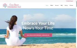 Cara Jones Counseling, PLLC website