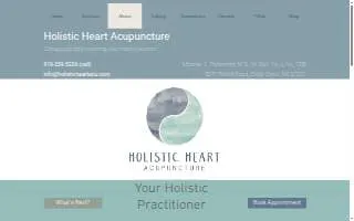 Holistic Heart Acupuncture website