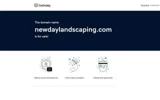 New Day Landscape & Hardscaping of Mebane website