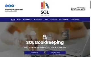 SOL Bookkeeping website