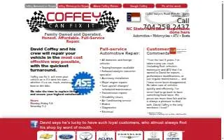 Coffey Can Fix It website