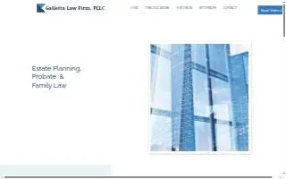Galletta Law Firm of Mint Hill website
