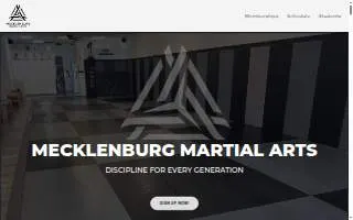 Mecklenburg Martial Arts website