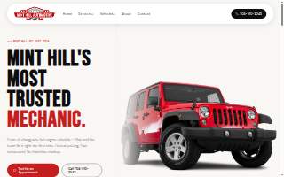 Mint Hill Automotive & Towing website