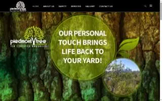 Piedmont Tree Experts website