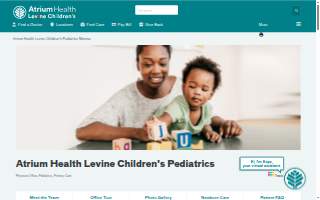 Atrium Health Levine Children's Pediatrics Monroe
