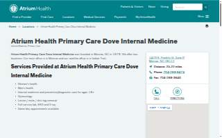 Atrium Health Primary Care Dove Internal Medicine of Monroe