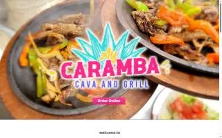 Ay Caramba Cava and Grill website