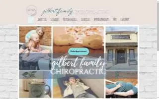 Gilbert Family Chiropractic website
