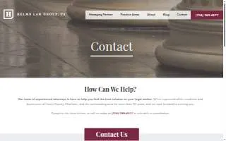 Helms Law Group, PA website