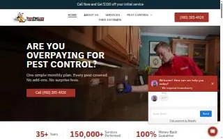 ValuePest of Monroe website