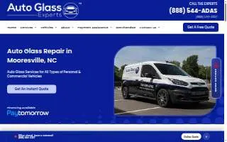 Auto Glass Experts of Mooresville website