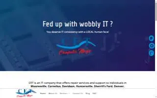 CET Computer Magic of Mooresville website