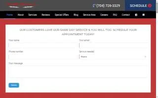 Chuck Douthit Electrical of Mooresville website
