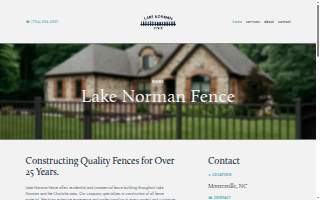 Lake Norman Fence