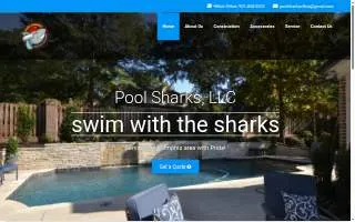 Pool Sharks LLC website