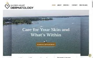 Sacred Heart Dermatology: Blake Sanders, DO, FAAD of Mooresville website