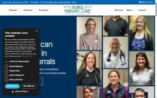 Burke Primary Care website