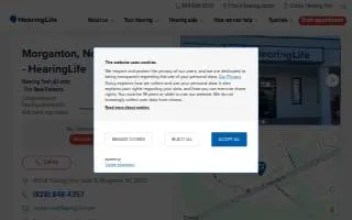 HearingLife of Morganton NC website