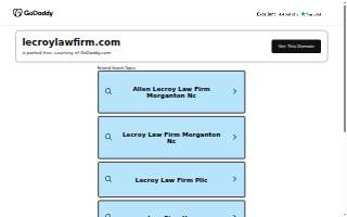 LeCroy Law Firm, PLLC