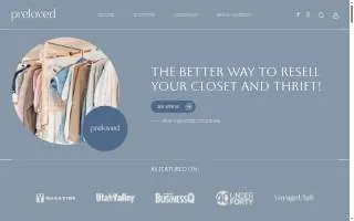 PreLoved + Lovelee Boutique website