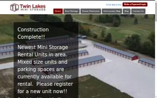 T & L Storage Morganton website