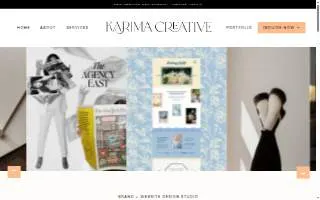 Karima Creative LLC website