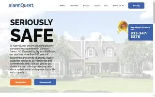 AlarmQuest of Mount Airy website