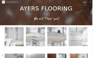 Ayers Flooring website