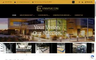 Envisicon website