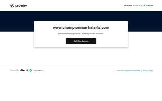 Champion Martial Arts
