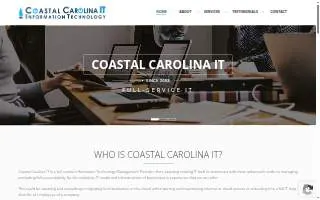 Coastal Carolina IT of Murraysville website