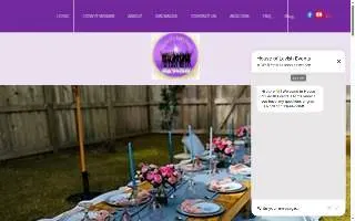 House of Lavish Events LLC website
