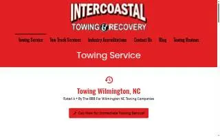 Intercoastal Towing & Recovery of Murraysville website