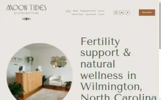 Moon Tides Acupuncture of Murraysville website