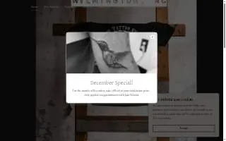 Snafu Tattoo Studio website