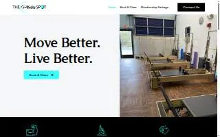 The Pilates Spot LLC website