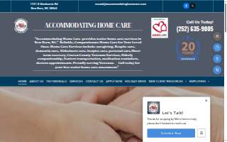 Accommodating Home Care Service of New Bern