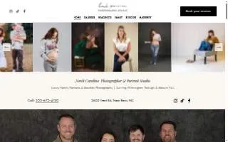 Brad Poirier Photography & Studio website