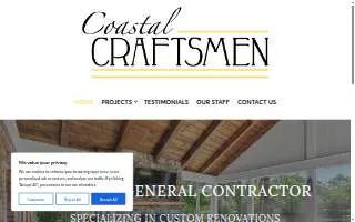 Coastal Craftsmen LLC website