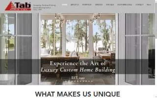 Tab Premium Built Homes Inc. website