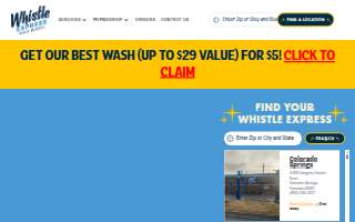 Whistle Express Car Wash